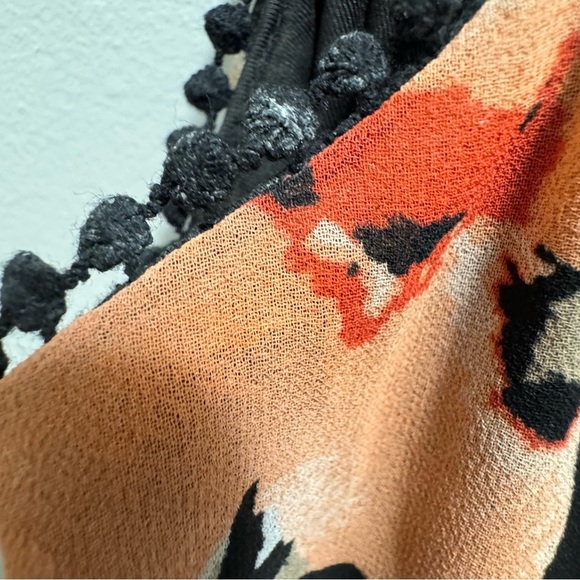 Addition Elle Michel Studio High Low Floral Vneck Dress Size 22 - Picture 3 of 14